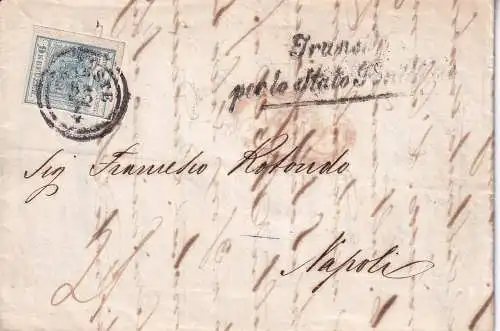 Österreich 1850 Nr 5 X Brief