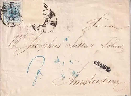 Österreich 1855 Nr 5Y Brief