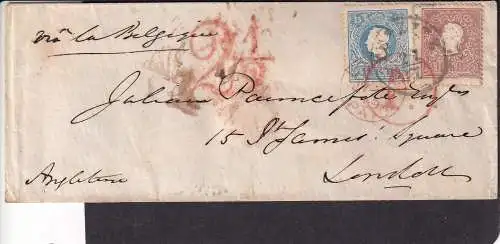 Österreich 1859 Nr 14-15 Brief