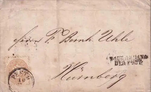 Österreich 1866 Nr 34 Brief