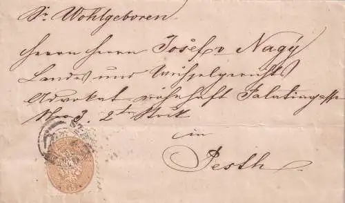 Österreich 1866 Nr 34 Brief