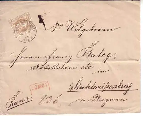 Österreich 1867 Nr 37 39 Brief