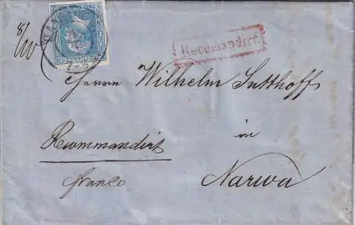 Altdeutschl. Preussen 1859 Nr 11 Brief