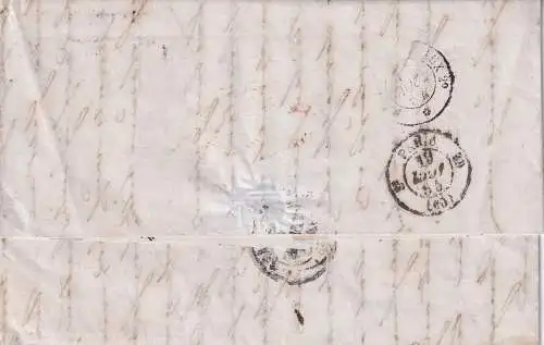 Altdeutschl. Preussen 1853 Brief