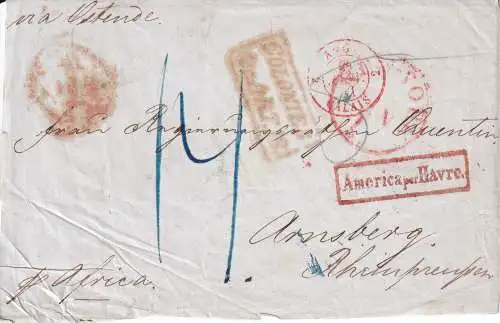 Altdeutschl. Preussen 1858 Briefstück