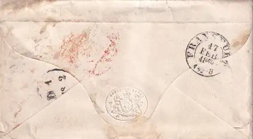 Altdeutschl. Preussen 1856 Brief