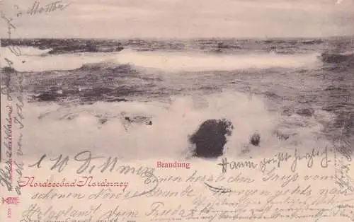 Deutsches Reich 1900 Nr 55 Brief