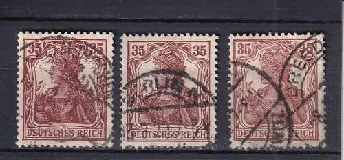 Deutsches Reich 1918 Nr 103 Rundstempel (Datum und/oder Ort klar)