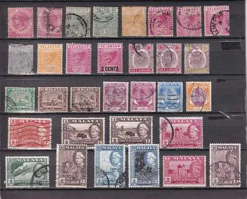 Malai. S. V Malaienst. Selangor 1885-1957