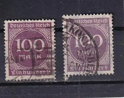 Deutsches Reich 1923 Nr 268