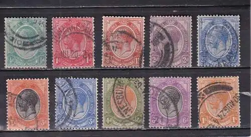 Südafrika 1913 Nr 2-11