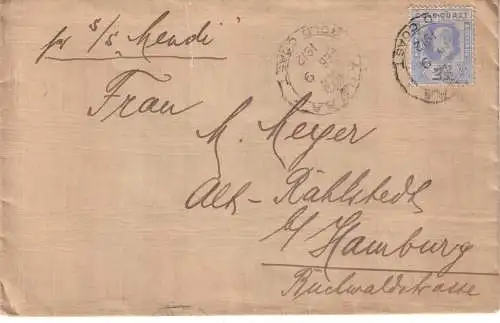 Goldküste 1912 Nr 52 Brief