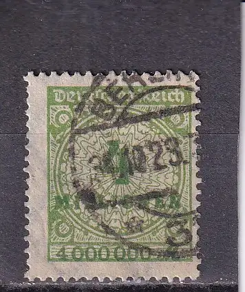 Deutsches Reich 1923 Nr 316 A