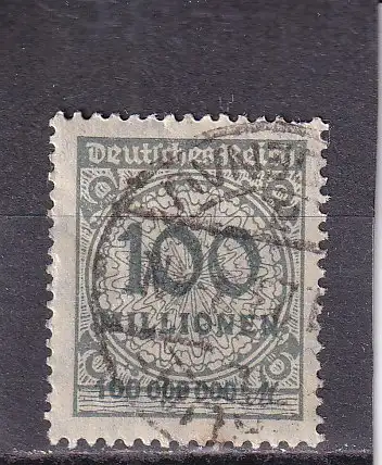 Deutsches Reich 1923 Nr 322 A