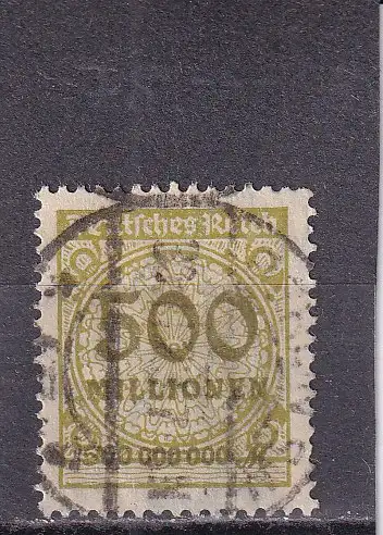 Deutsches Reich 1923 Nr 324 A