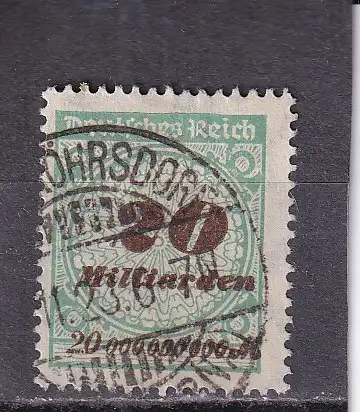 Deutsches Reich 1923 Nr 329A