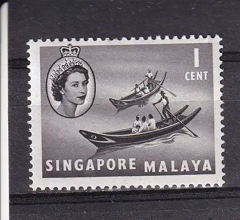 Singapur 1955 Nr 28 Postfrisch / **