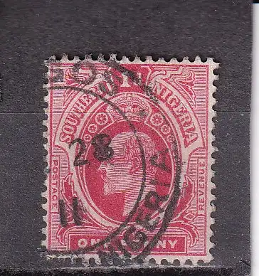SÜD-NIGERIA 1910 KEVII  1d/ Mi 34 gestempelt
