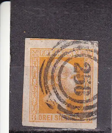PREUSSEN 1857  3 Sgr./ Mi 8 Nummernstempel 258/ Coeln, KW ab 50€