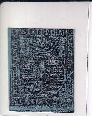 Alt-Italien  PARMA 1852 40 C/ Mi 5a gestempelt, KW 250€ 