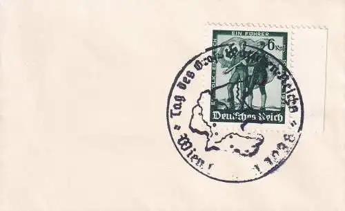 Deutsches Reich 1938 Nr 663 Briefstück