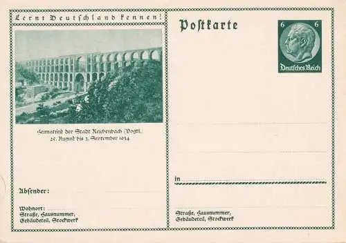 Deutsches Reich 1933 Ansichtskarte