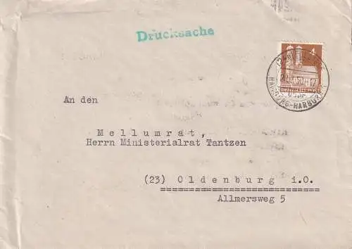 All. Bes. Bizone 1948 Nr 74 eg Brief