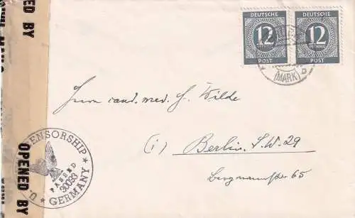 All. Bes. Gem.-Ausg. 1946 Nr 919 Brief