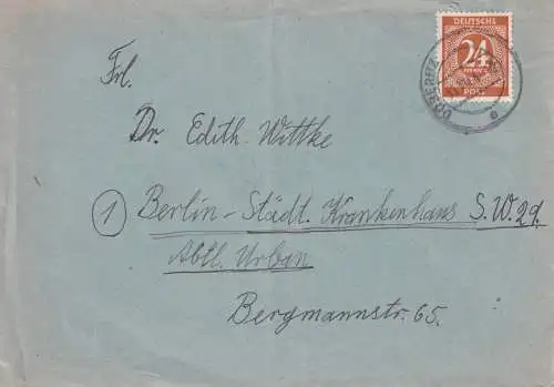 All. Bes. Gem.-Ausg. 1946 Nr 925 Brief