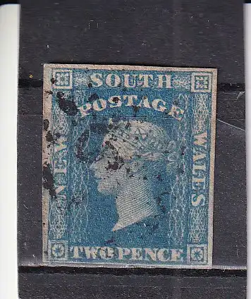 NEUSÜDWALES  QV 2d/ Mi 14 NUMMERNSTEMPEL 57/ RAYMOND TERRACE