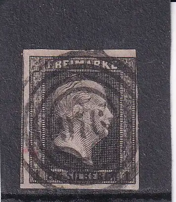 PREUSSEN 1850 1 Sgr./ Mi 2 NUMMERNSTEMPEL 976 MÜLHEIM/ RUHR