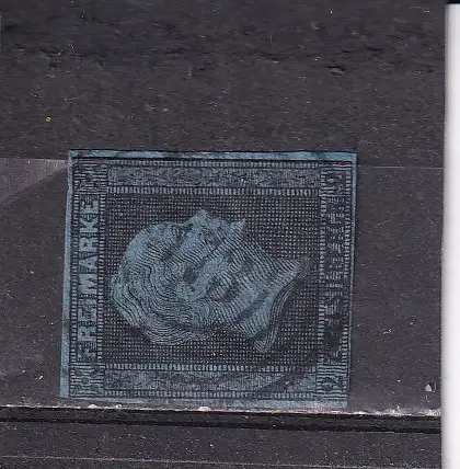 PREUSSEN 1850  2 Sgr./ Mi 3 Nummernstempel 973/ Mühlhausen/ Thüringen