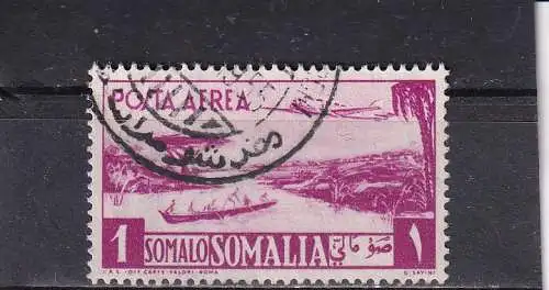 SOMALIA ITALIANA LUFTPOST 1950 1 S/ Mi 260  GESTEMPELT/ o 