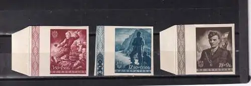 Kroatien 1944 Nr 158-160 Postfrisch / **
