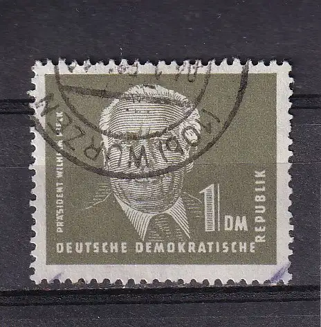 DDR 1950 PIECK I  1 M/ Mi 253 o/ gestempelt 