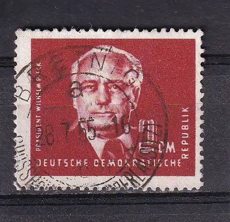 DDR 1952 PIECK II  2 M/ Mi 326 o/ gestempelt 