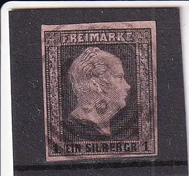 PREUSSEN 1850  1 Sgr./ Mi 2 Nummernstempel 473/ Geldern
