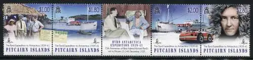 Pitcairn 2014 Antarktis Expedition Byrd Schiffe Ships Wissenschaftler MNH