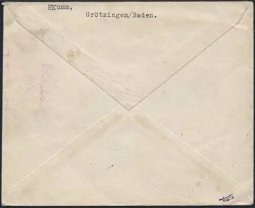 Katapult 1935 Dt. Reich Dampfer Bremen 582-583 FDC! USA 201 c Catapult / 779