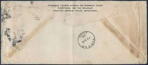 Katapult 1935 USA Dampfer Europa Frankreich MiF 88 Cent 208 a Catapult / 786