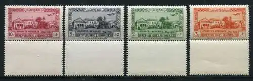 Libanon Lebanon 1938 Medizin Kongress Medicine Architektur 238-241 MNH