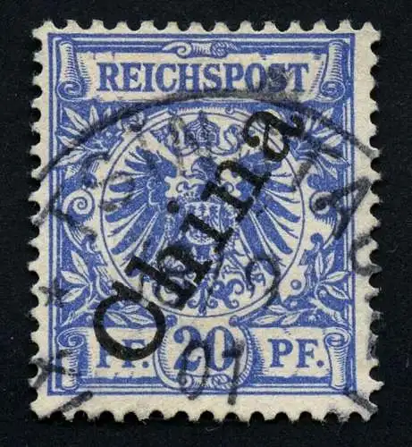 Kiautschou 1901 Michel M 4 II Mitläufer ° Tsingtau 18/9/01 Einwandfrei / 75