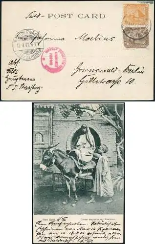 DP China 1901 Boxeraufstand Rücktransport "Straßburg" Port Said Grunewald/566