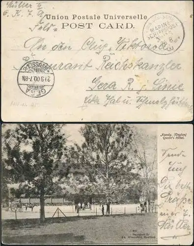 DP China 1900 Boxeraufstand MSP 25 Halle 1. Transportstaffel AK Ceylon Gera/ 591