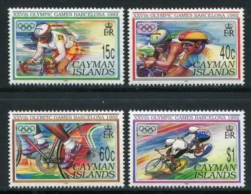 Kaiman-Inseln Cayman 1992 Olympiade Olympics Barcelona 667-670 Postfrisch MNH