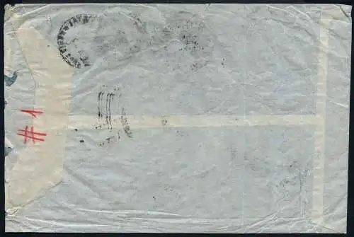 Zeppelin 1936 Argentinien 13. SAF Brief Buenos Aires Hamburg Si 368 B / 2099