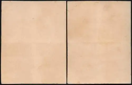 Brasilien VARIG 1931 Kpl. Satz Akzeptierte Entwürfe Blocks/4 Kartonpapier V14-23