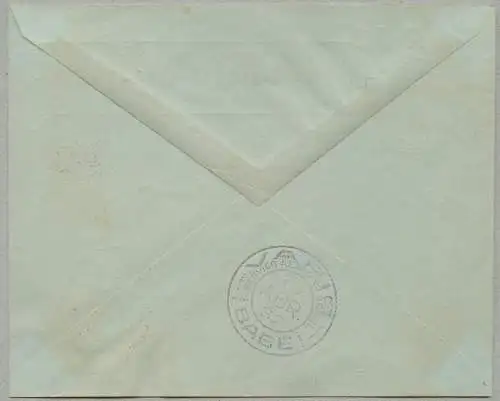 Brasilien 1932 VARIG First Flight Erstflug MiF V15 Porto Alegre - Livramento / 2