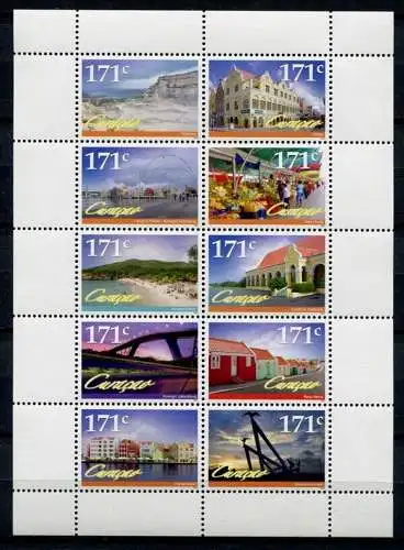 Curacao 2012 Tourismus Brücke Architektur Landschaften Tourism Bridge MNH