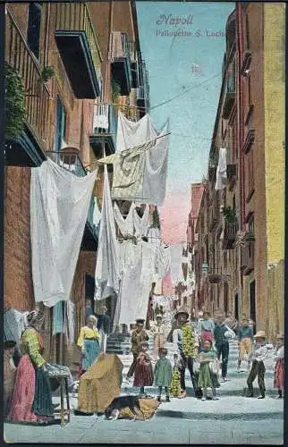Dt. Reich 1909 Ostasiatische Hauptlinie Dampfer Goeben AK Neapel Frankreich/540